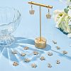16Pcs 8 Style Alloy Rhinestone Charms ALRI-AR0001-06-4