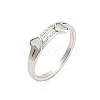 304 Stainless Steel Finger Ring with Rhinestone RJEW-Q779-02P-1