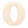 Letter Unfinished Wood Blank Cutouts DIY-ZX040-01O-1