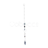 AB Color Plated Crystal Bullet Big Pendant Decorations HJEW-G019-03C-1