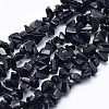 Synthetic Blue Goldstone Beads Strands G-P332-10-1