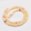 Natural Honey Jade Bead Strands G-K153-B26-12mm-2