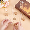 20Pcs Empty Glass Test Tubes AJEW-BC0006-87-3