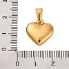 304 Stainless Steel Pendants STAS-P278-01I-G-1-3