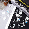Plant Climbing Wall Fixture Clips AJEW-PH0016-66-9