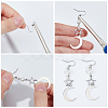 300Pcs 304 Stainless Steel French Earring Hooks STAS-SP0001-36-6