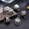 Tibetan Style Alloy Cord Ends TIBEP-CA0001-01-NR-5
