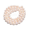 Natural Cultured Freshwater Pearl Beads Strands PEAR-N024-07-4AB-4