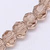 Glass Beads Strands EGLA-J042-6mm-21-3