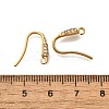 304 Stainless Steel Rhinestone Earring Hooks STAS-D310-01G-01-3