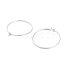 Brass Hoop Earring Findings LS-KK-R112-038D-2