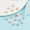 Brass Grade A Rhinestone Spacer Beads RB-A014-Z6mm-20S-4