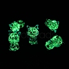 Luminous Handmade Lampwork Beads Strands LAMP-Z007-03G-3