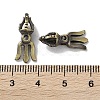 Tibetan Style Brass Beads KK-M284-62AB-3