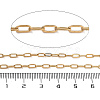 PVD Vacuum Plating 304 Stainless Steel Paperclip Chains CHS-H026-02G-01-2