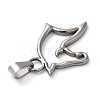 Non-Tarnish 304 Stainless Steel Pendants STAS-D069-03P-3