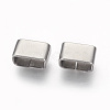 Non-Tarnish 201 Stainless Steel Slide Charms X-STAS-G187-30P-1