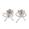 Non-Tarnish 304 Stainless Steel Stud Earrings X-EJEW-G395-26P-1