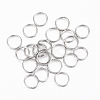 Tarnish Resistant 304 Stainless Steel Split Rings STAS-H413-05P-C-1