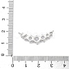 Brass Micro Pave Cubic Zirconia Pendants KK-Z128-01P-3
