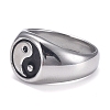 304 Stainless Steel Finger Rings STAS-H101-01P-11-1