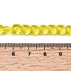 Transparent Glass Beads Strands GLAA-L050-A14-4