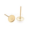 304 Stainless Steel Stud Earring Findings STAS-H436-24G02-5mm-1