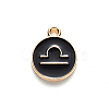 Alloy Enamel Pendants LS-X-ENAM-S124-01A-08K-2