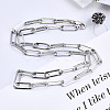 Brass Paperclip Chains MAK-S072-14D-P-4