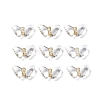 Plating Transparent Acrylic Beads LS-OACR-G016-12-1