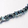 Electroplate Non-magnetic Synthetic Hematite Bead Strands G-F300-24A-07-1