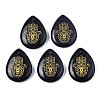 Natural & Synthetic Gemstone Pendants G-T122-73-3
