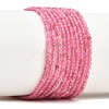 Natural Pink Tourmaline Beads Strands G-RM250101-A4-2