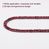 2 Strands Natural Garnet Beads Strands G-GO0001-67-3