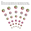 Imitation Pearl Acrylic Beads OACR-PH0001-06A-WH-3