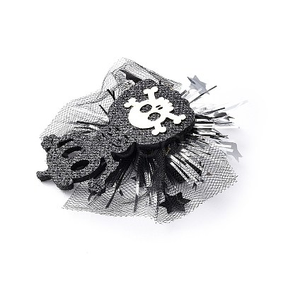 Halloween Theme Candy Bag Felt Alligator Hair Clips PHAR-L008-01D-1