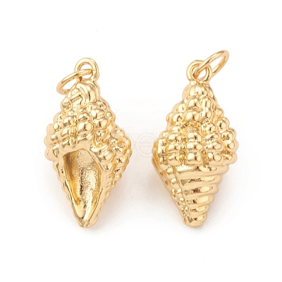 Eco-Friendly Brass Pendants KK-I698-03G-1