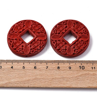 Cinnabar Beads CARL-K001-16A-1