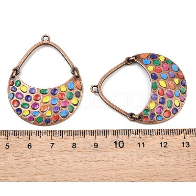 Tibetan Style Alloy Pendants AL-CBA606A-08-1