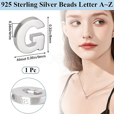 Sterling Silver Beads STER-WH20005-02G-1