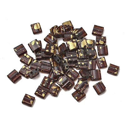2-Hole Transparent Glass Seed Beads SEED-S023-30C-30-1