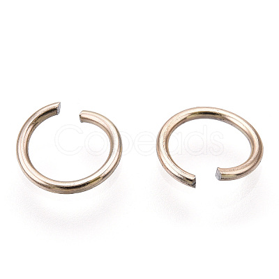 Aluminum Wire Open Jump Rings ALUM-R005-0.8x6-26-1