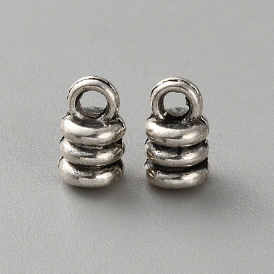 Tibetan Style Alloy Cord Ends FIND-WH0148-528C-1