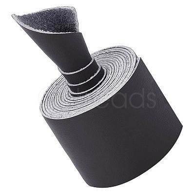 Flat Microfiber Imitation Leather Cord LC-WH0006-07D-02-1