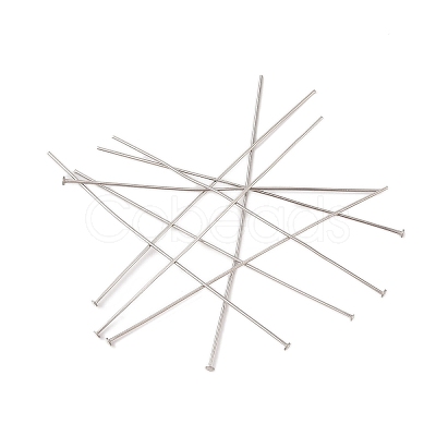 304 Stainless Steel Flat Head Pins STAS-Z089-03P-15-1