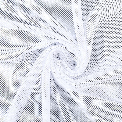 Polyester Elastic Eyelet Fabric AJEW-WH20006-273F-1