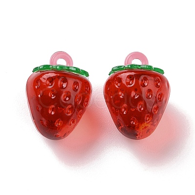 Transparent Acrylic Pendants OACR-C003-02A-1