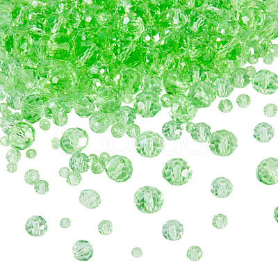 4 Strands 4 Styles Glass Beads Strands EGLA-TA0012-97B-1