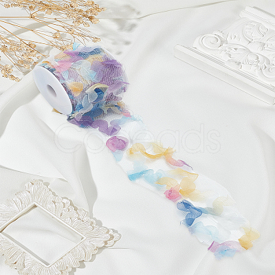5 Yards Polyester Lace Trim OCOR-LP0006-04C-1