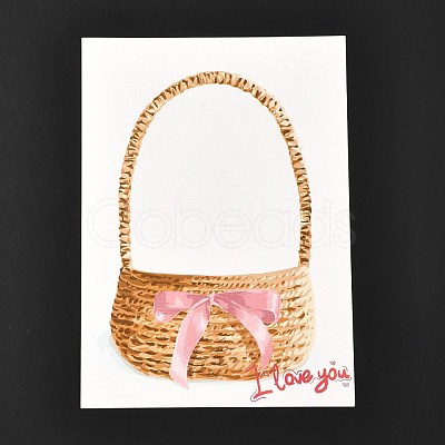 Rectangle Painting Paper Cards DIY-WH0196-24A-08-1